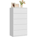La commode chambre possede 5 tiroirs: Commode en Panneau de Particules