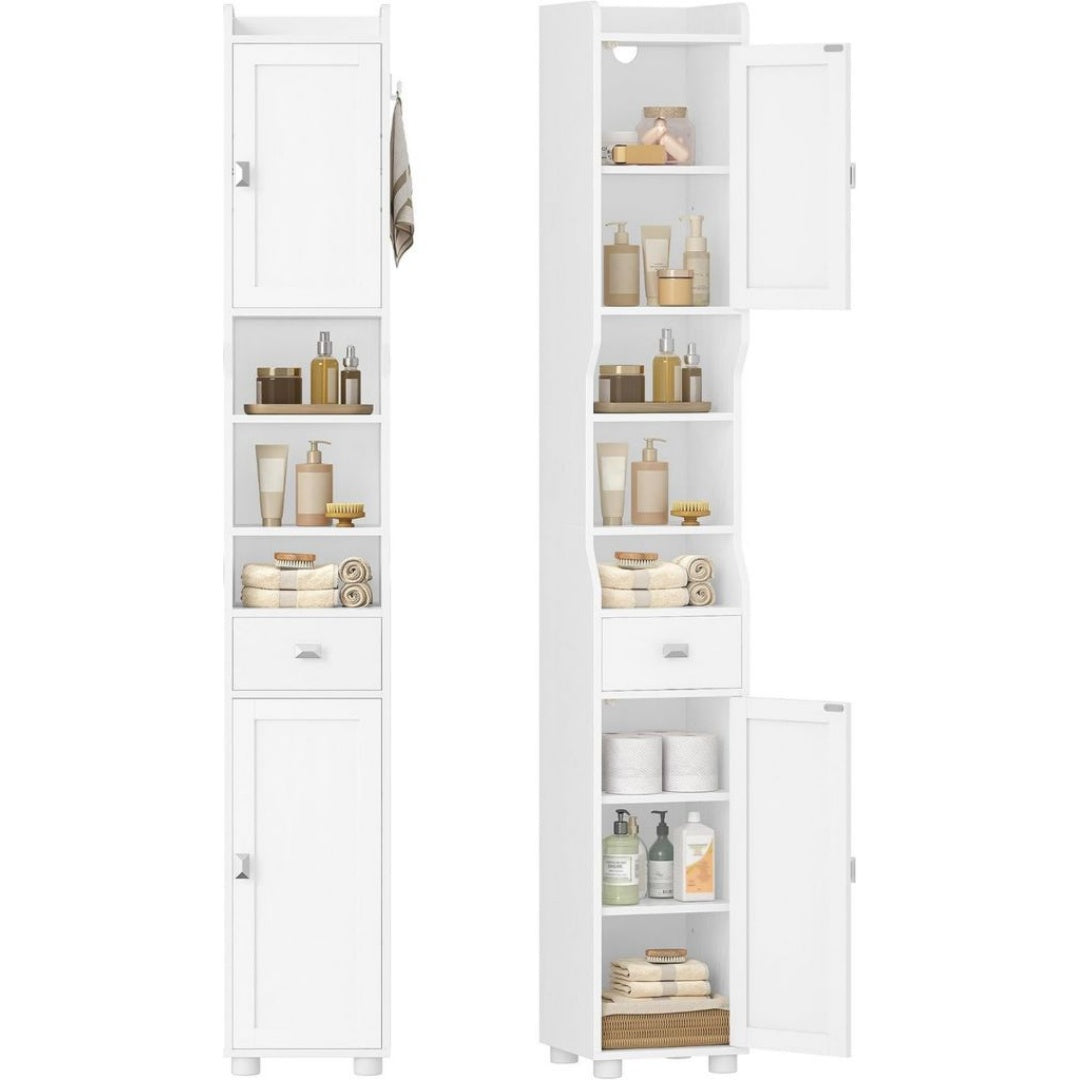 Armoire de Salle de Bain, Dimensions 28 x 28 x 180 cm