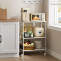 etagere de Cuisine 40 x 60 x 84,7 cm, Bois de Chene Marron Cafe